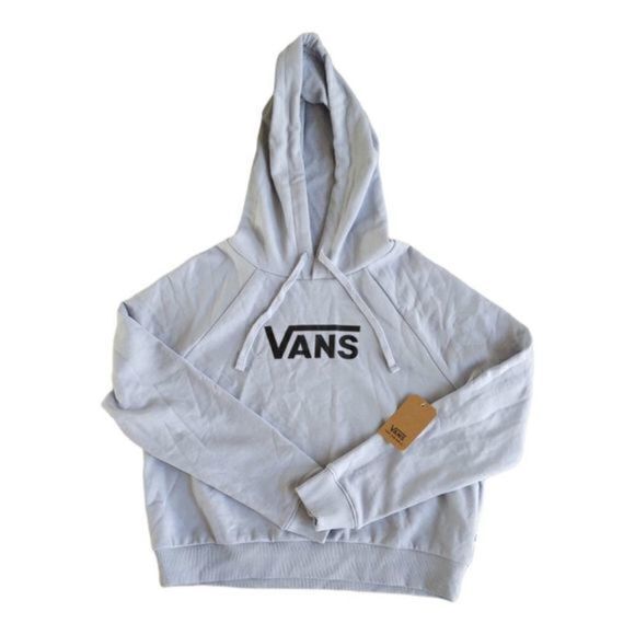 Vans Flying V FT Boxy Sweatshirt Zen Blue Sz S - Picture 3 of 8